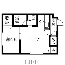 ロコベルソ月寒東の物件間取画像